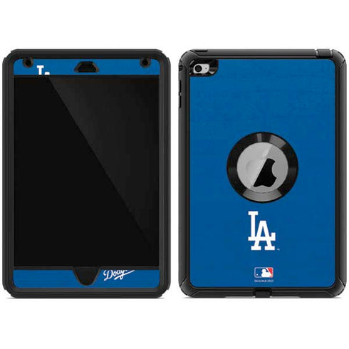 MLB Los Angeles Dodgers - Solid Distressed Otterbox Defender iPad Skin