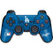 MLB Los Angeles Dodgers - Solid Distressed PS3 Dual Shock wireless controller Skin