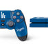 MLB Los Angeles Dodgers - Solid Distressed PS4 Console and Controller Bundle Skin