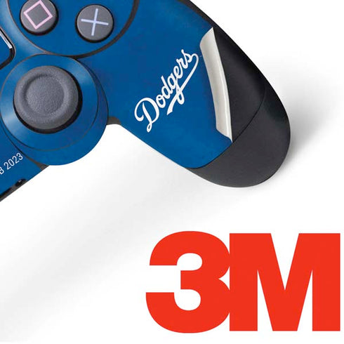 MLB Los Angeles Dodgers - Solid Distressed PS4 Controller Skin