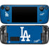 MLB Los Angeles Dodgers - Solid Distressed Steam Deck Handheld Gaming Computer Skin