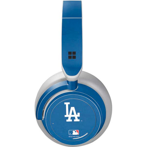 MLB Los Angeles Dodgers - Solid Distressed Surface Headphones Skin