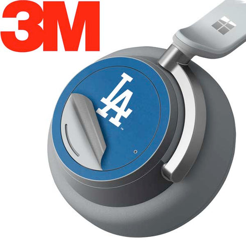 MLB Los Angeles Dodgers - Solid Distressed Surface Headphones Skin