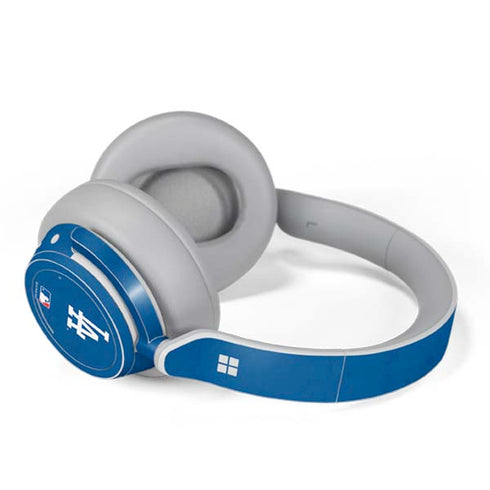 MLB Los Angeles Dodgers - Solid Distressed Surface Headphones Skin