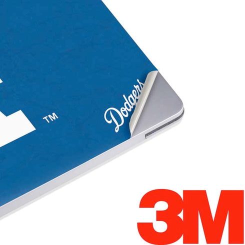 MLB Los Angeles Dodgers - Solid Distressed Surface Laptop 2 Skin