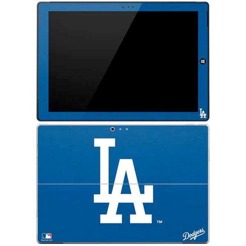 MLB Los Angeles Dodgers - Solid Distressed Surface Pro 3 Skin