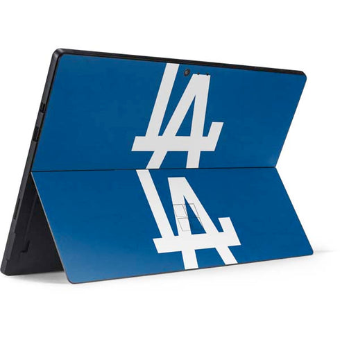 MLB Los Angeles Dodgers - Solid Distressed Surface Pro 6 Skin