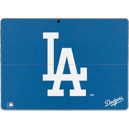 MLB Los Angeles Dodgers - Solid Distressed Surface Pro 9 Skin