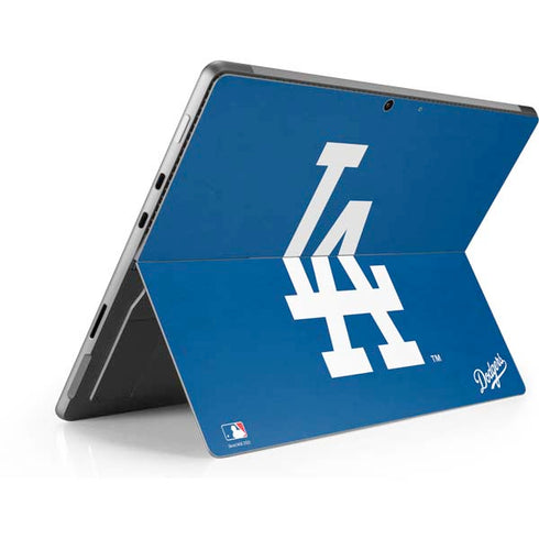 MLB Los Angeles Dodgers - Solid Distressed Surface Pro 9 Skin