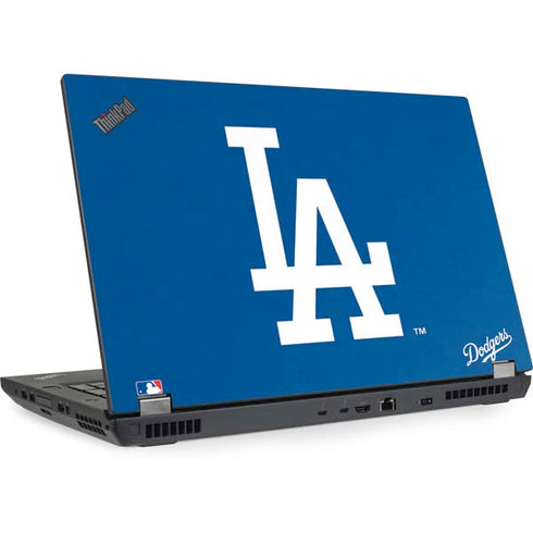 MLB Los Angeles Dodgers - Solid Distressed Lenovo ThinkPad Skin