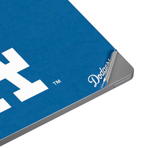MLB Los Angeles Dodgers - Solid Distressed Universal Laptop 13in (10.6 x 7.6in) Skin