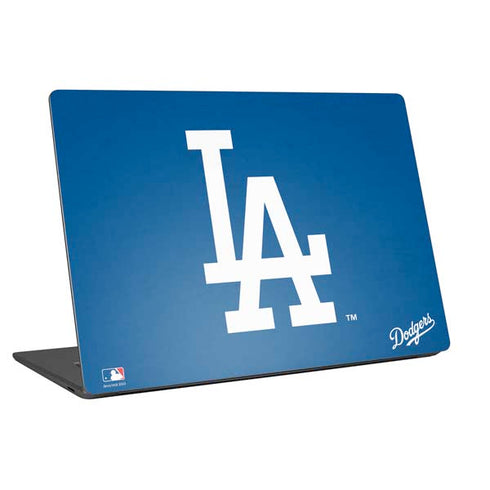 MLB Los Angeles Dodgers - Solid Distressed Universal Laptop 16.6in (13.4 x 9.7in) Skin