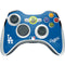 MLB Los Angeles Dodgers - Solid Distressed Xbox 360 Wireless Controller Skin