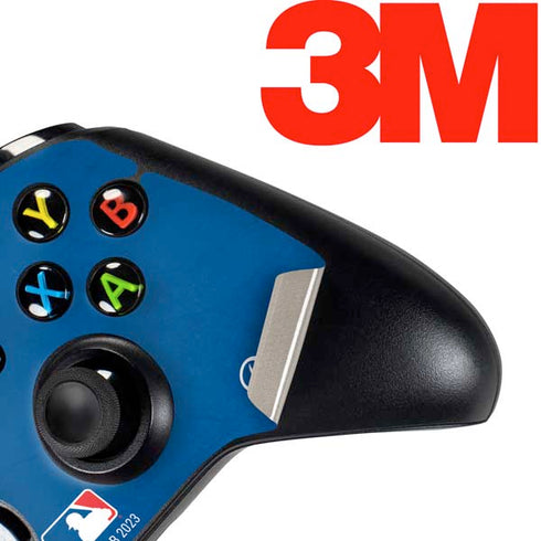 MLB Los Angeles Dodgers - Solid Distressed Xbox One Controller Skin
