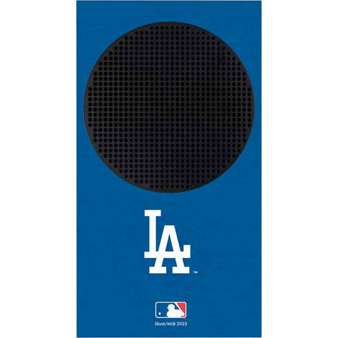 MLB Los Angeles Dodgers - Solid Distressed Xbox Series S Skins