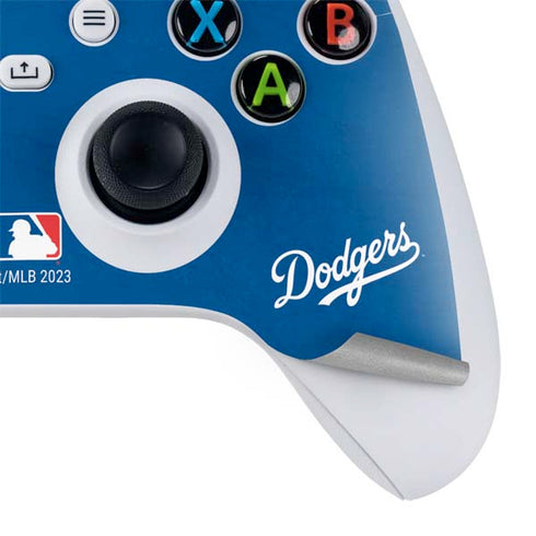 MLB Los Angeles Dodgers - Solid Distressed Xbox Series S Bundle Skin