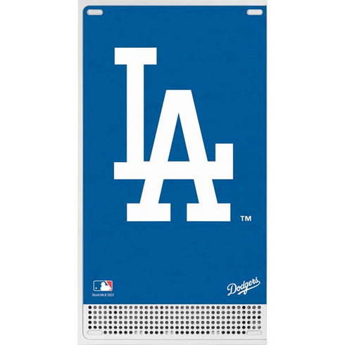 MLB Los Angeles Dodgers - Solid Distressed Xbox Series S Console Skin