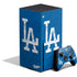 MLB Los Angeles Dodgers - Solid Distressed Xbox Series X Bundle Skin