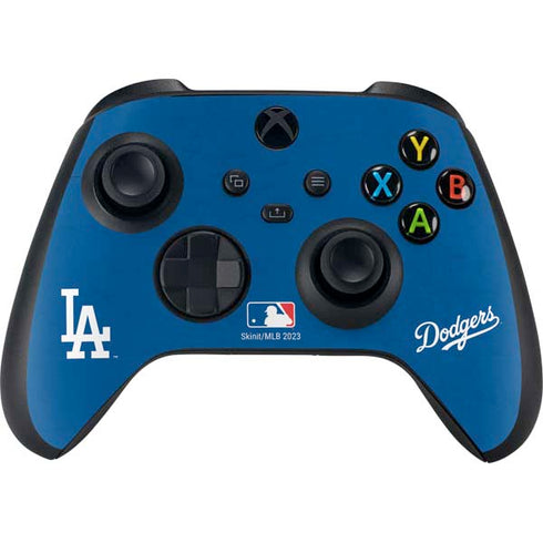 MLB Los Angeles Dodgers - Solid Distressed Xbox Series X Controller Skin