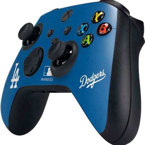 MLB Los Angeles Dodgers - Solid Distressed Xbox Series X Controller Skin