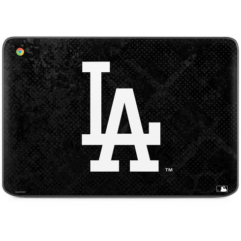 MLB Los Angeles Dodgers Dark Wash HP Chromebook Skin