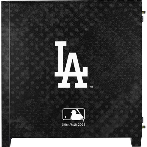 MLB Los Angeles Dodgers Dark Wash Corsair 4000D Tempered Glass Mid-Tower ATX Case Skin