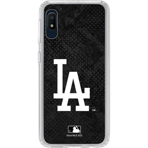 MLB Los Angeles Dodgers Dark Wash Galaxy A10e Clear Case