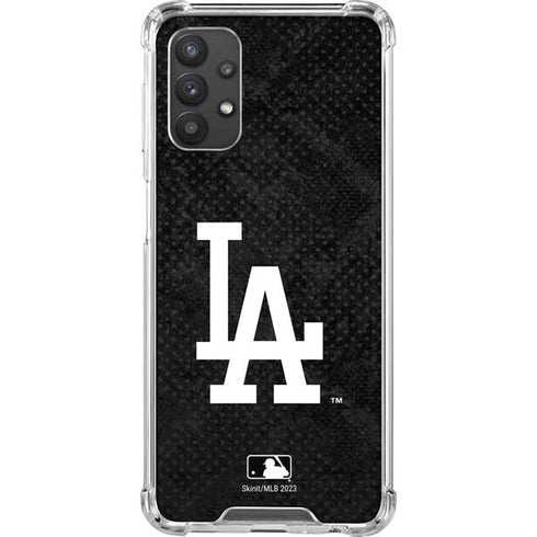 MLB Los Angeles Dodgers Dark Wash Galaxy A32 5G Clear Case