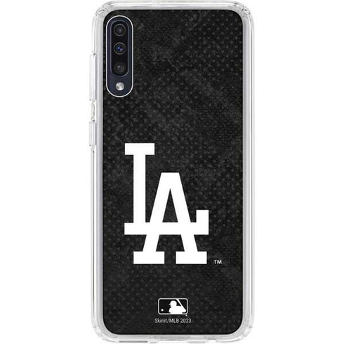 MLB Los Angeles Dodgers Dark Wash Galaxy A50 Clear Case