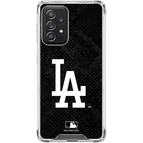 MLB Los Angeles Dodgers Dark Wash Galaxy A52 5G Clear Case