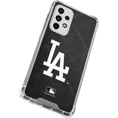 MLB Los Angeles Dodgers Dark Wash Galaxy A53 5G Clear Case