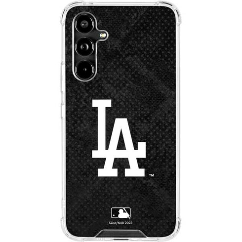 MLB Los Angeles Dodgers Dark Wash Galaxy A54 5G Clear Case
