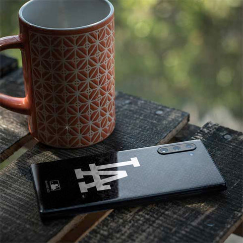 MLB Los Angeles Dodgers Dark Wash Galaxy Note 10 Skin