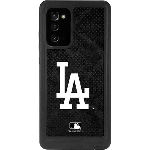 MLB Los Angeles Dodgers Dark Wash Galaxy Note20 5G Waterproof Case