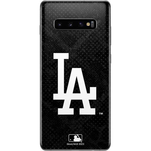 MLB Los Angeles Dodgers Dark Wash Galaxy S10 Plus Skin