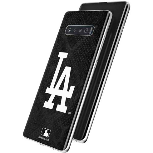 MLB Los Angeles Dodgers Dark Wash Galaxy S10 Plus Skin