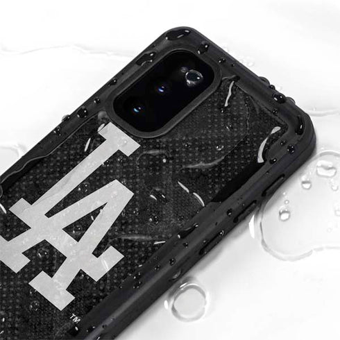 MLB Los Angeles Dodgers Dark Wash Galaxy S20 Waterproof Case