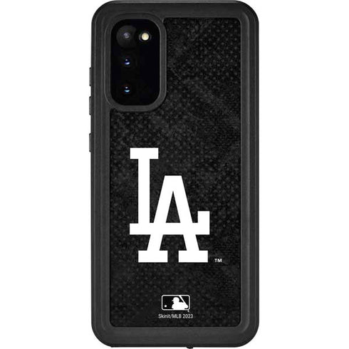 MLB Los Angeles Dodgers Dark Wash Galaxy S20 Waterproof Case