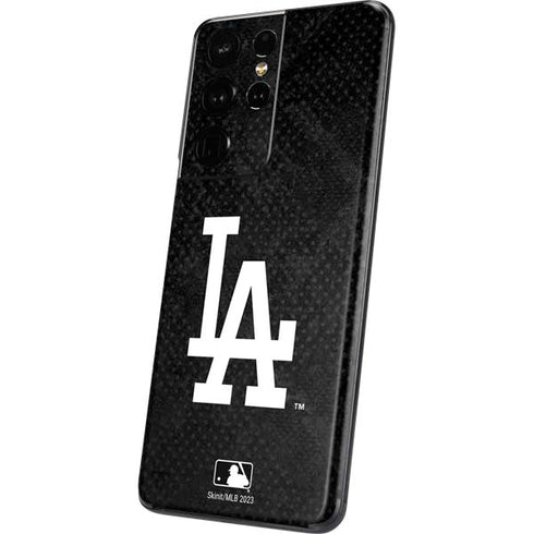 MLB Los Angeles Dodgers Dark Wash Galaxy S21 Ultra 5G Skin