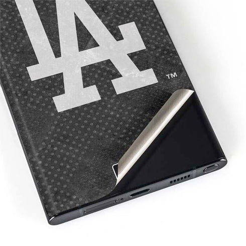 MLB Los Angeles Dodgers Dark Wash Galaxy S22 Ultra Skin