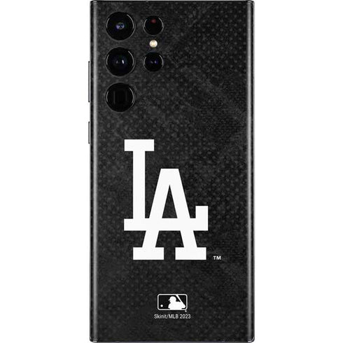 MLB Los Angeles Dodgers Dark Wash Galaxy S22 Ultra Skin