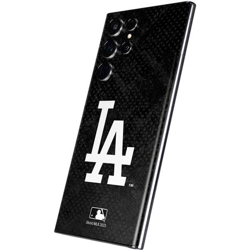 MLB Los Angeles Dodgers Dark Wash Galaxy S22 Ultra Skin