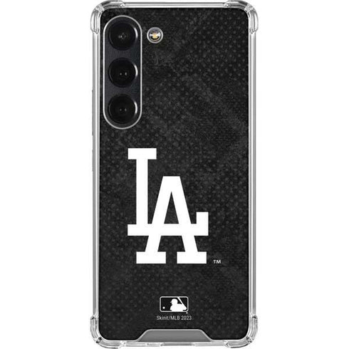 MLB Los Angeles Dodgers Dark Wash Galaxy S23 Clear Case