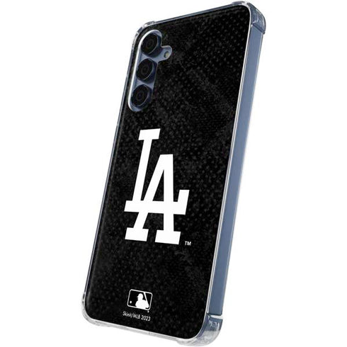 MLB Los Angeles Dodgers Dark Wash Galaxy S24 Clear Case