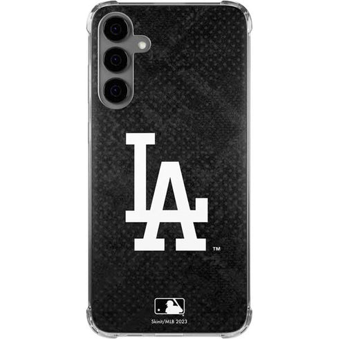 MLB Los Angeles Dodgers Dark Wash Galaxy S24 Plus Clear Case