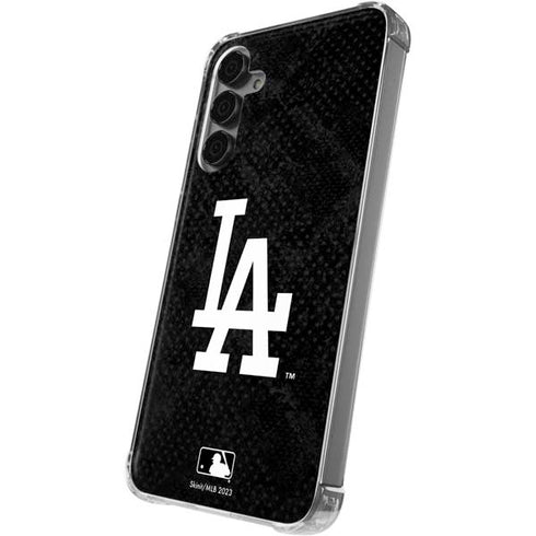 MLB Los Angeles Dodgers Dark Wash Galaxy S24 Plus Clear Case