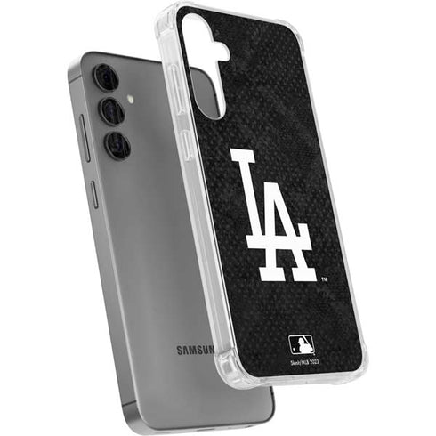 MLB Los Angeles Dodgers Dark Wash Galaxy S24 Plus Clear Case