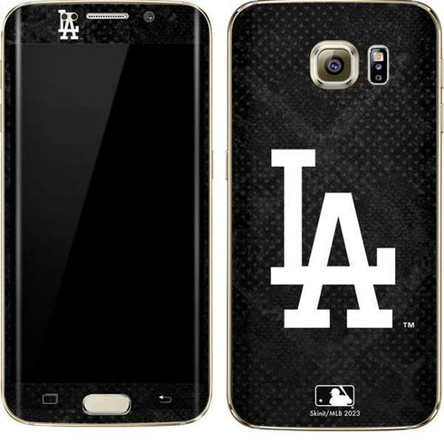 MLB Los Angeles Dodgers Dark Wash Galaxy S7 Edge Skin