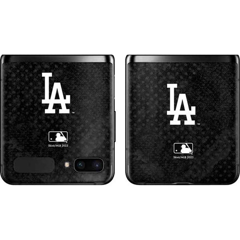MLB Los Angeles Dodgers Dark Wash Galaxy Z Flip Skin