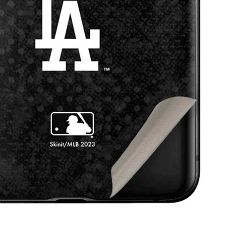 MLB Los Angeles Dodgers Dark Wash Galaxy Z Flip Skin